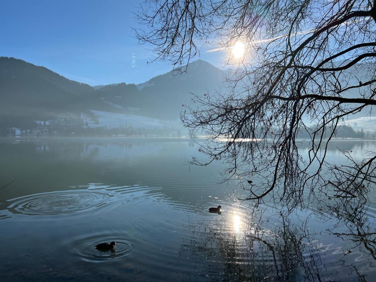 Apartment Liebelei Am See - Kaiserblick, Nah Am Wasser Und Neuerbaut Walchsee Bagian luar foto