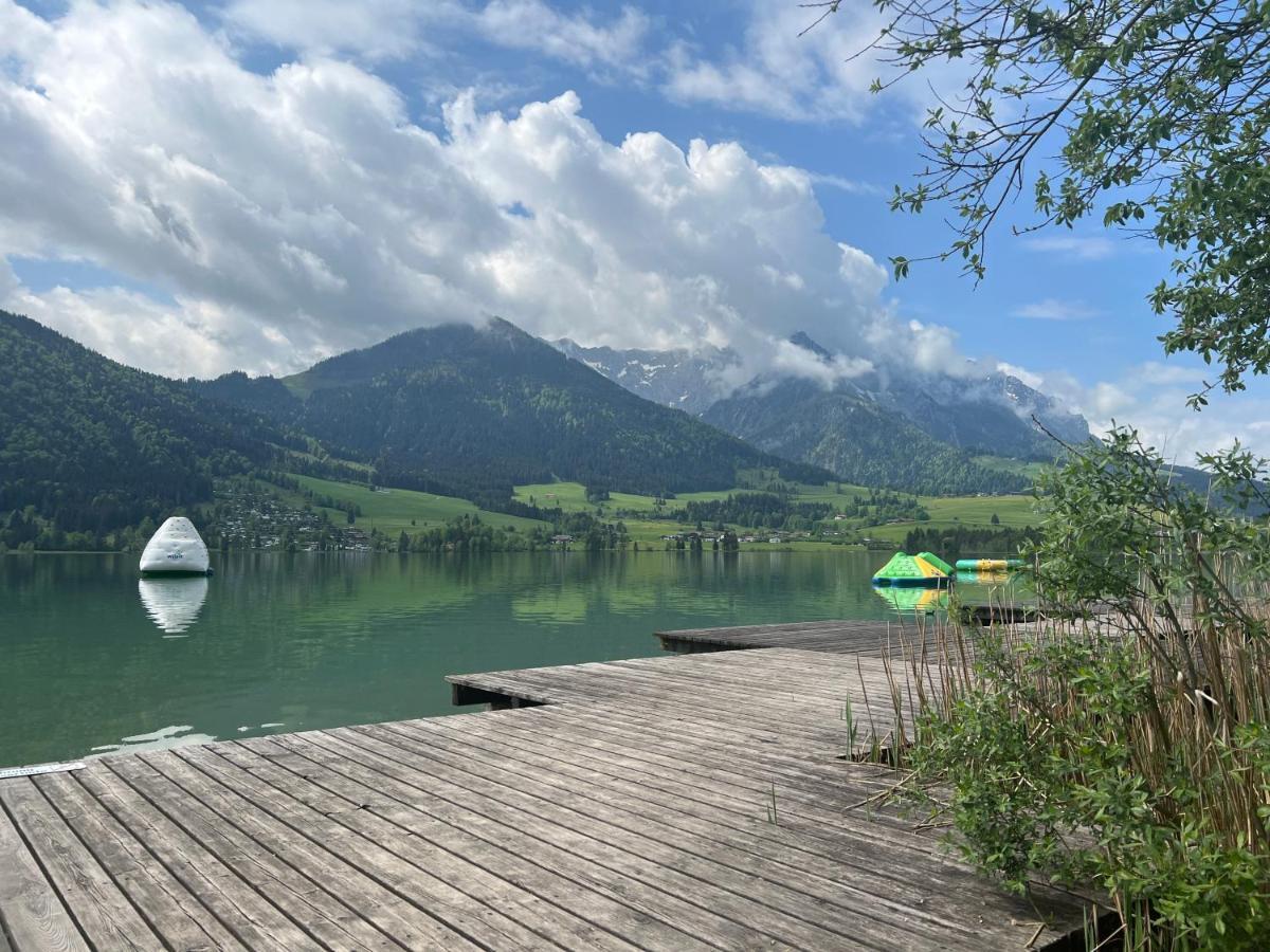 Apartment Liebelei Am See - Kaiserblick, Nah Am Wasser Und Neuerbaut Walchsee Bagian luar foto