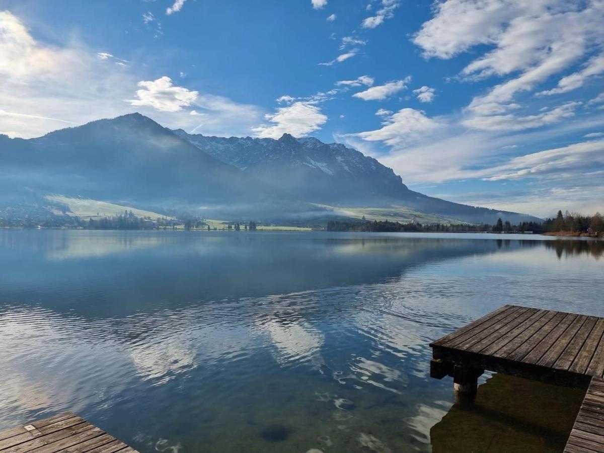 Apartment Liebelei Am See - Kaiserblick, Nah Am Wasser Und Neuerbaut Walchsee Bagian luar foto